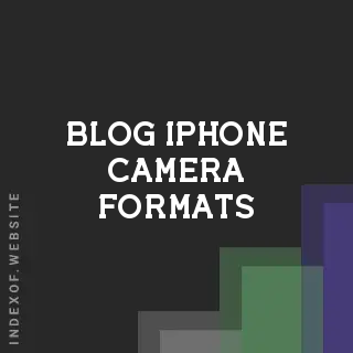 iPhone Camera Formats: High Efficiency vs. Most Compatible Explained | Logo - Indexof